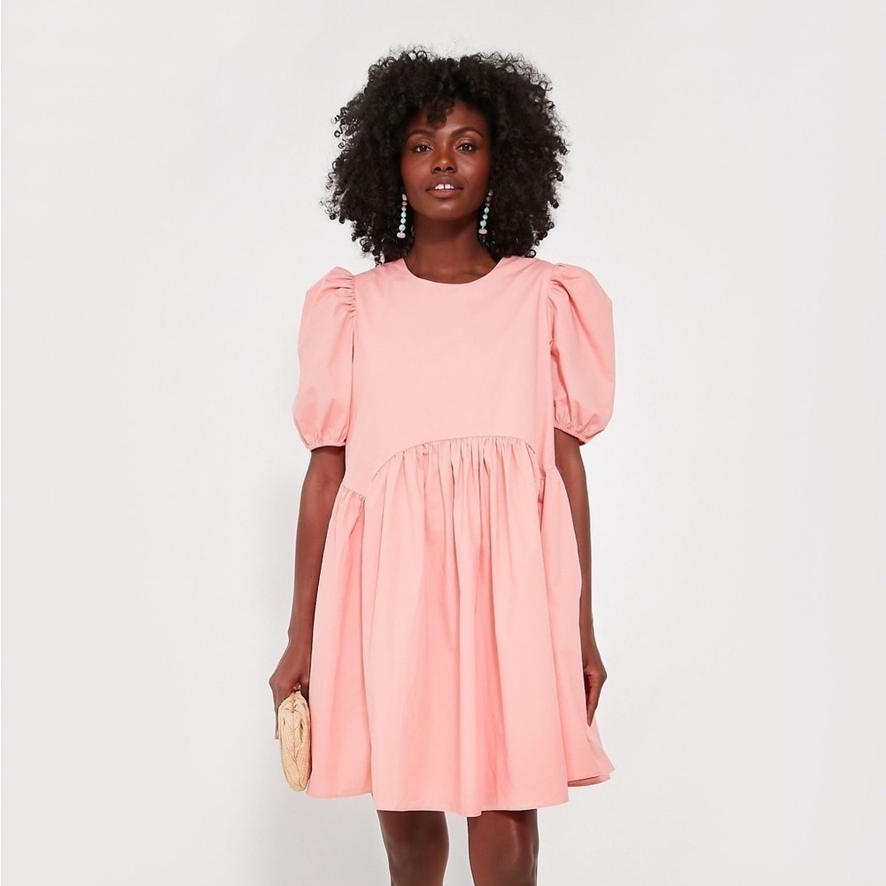 NWT Tuckernuck Hyacinth House Coral Allie Mini Dress size xSmall - Picture 2 of 5